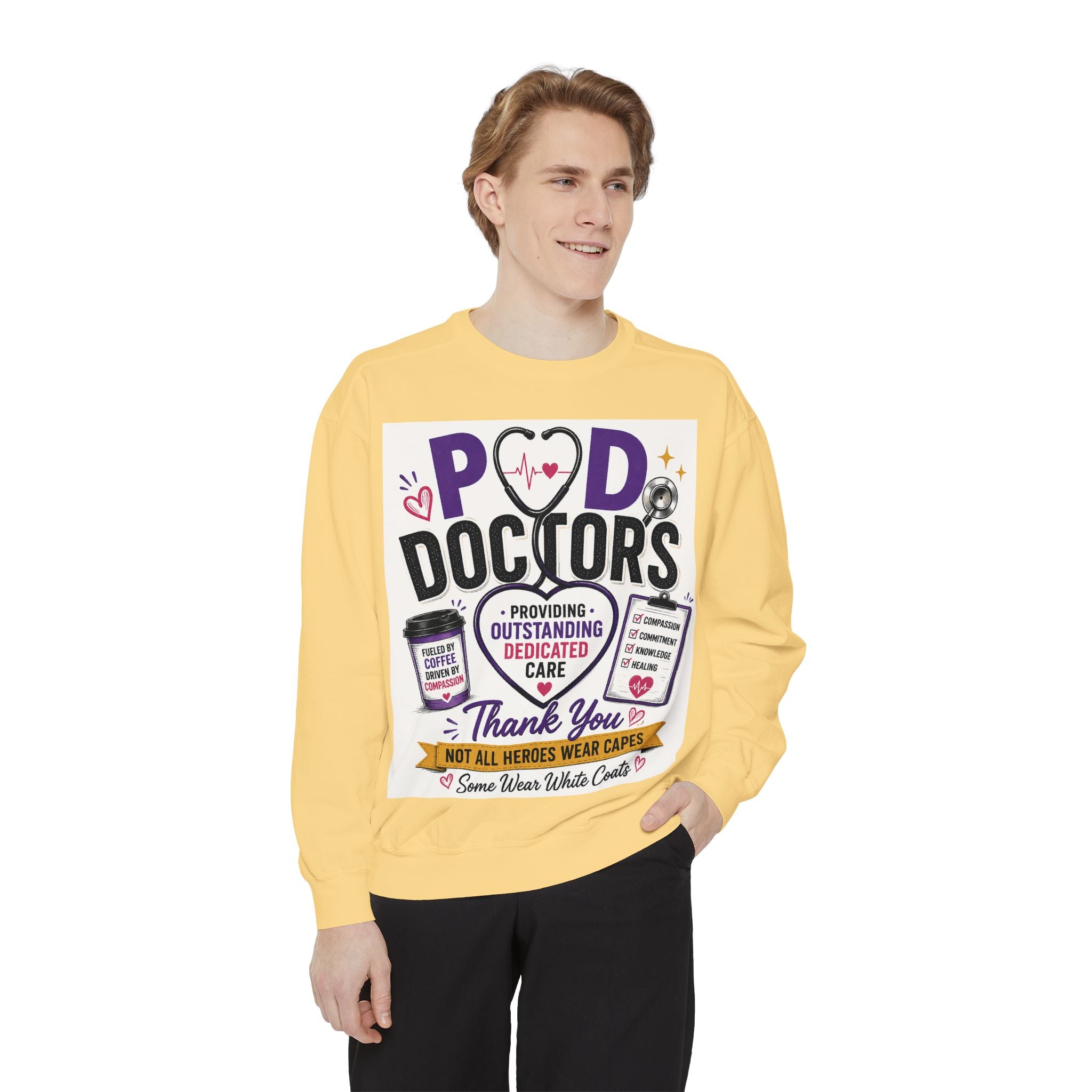 Podiatry Doctors "Thank You" Sweatshirt — Appreciation Crewneck