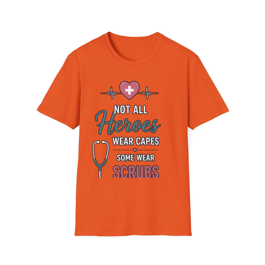 Nurse 'Not All Heroes Wear Capes' T-Shirt