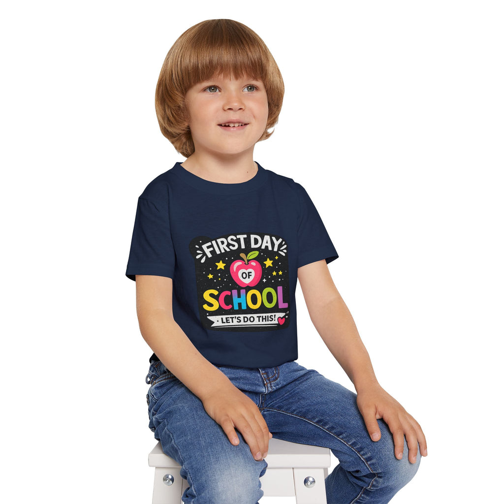 First Day of School Toddler T-Shirt — "Let's Do This!" Back-to-School Tee