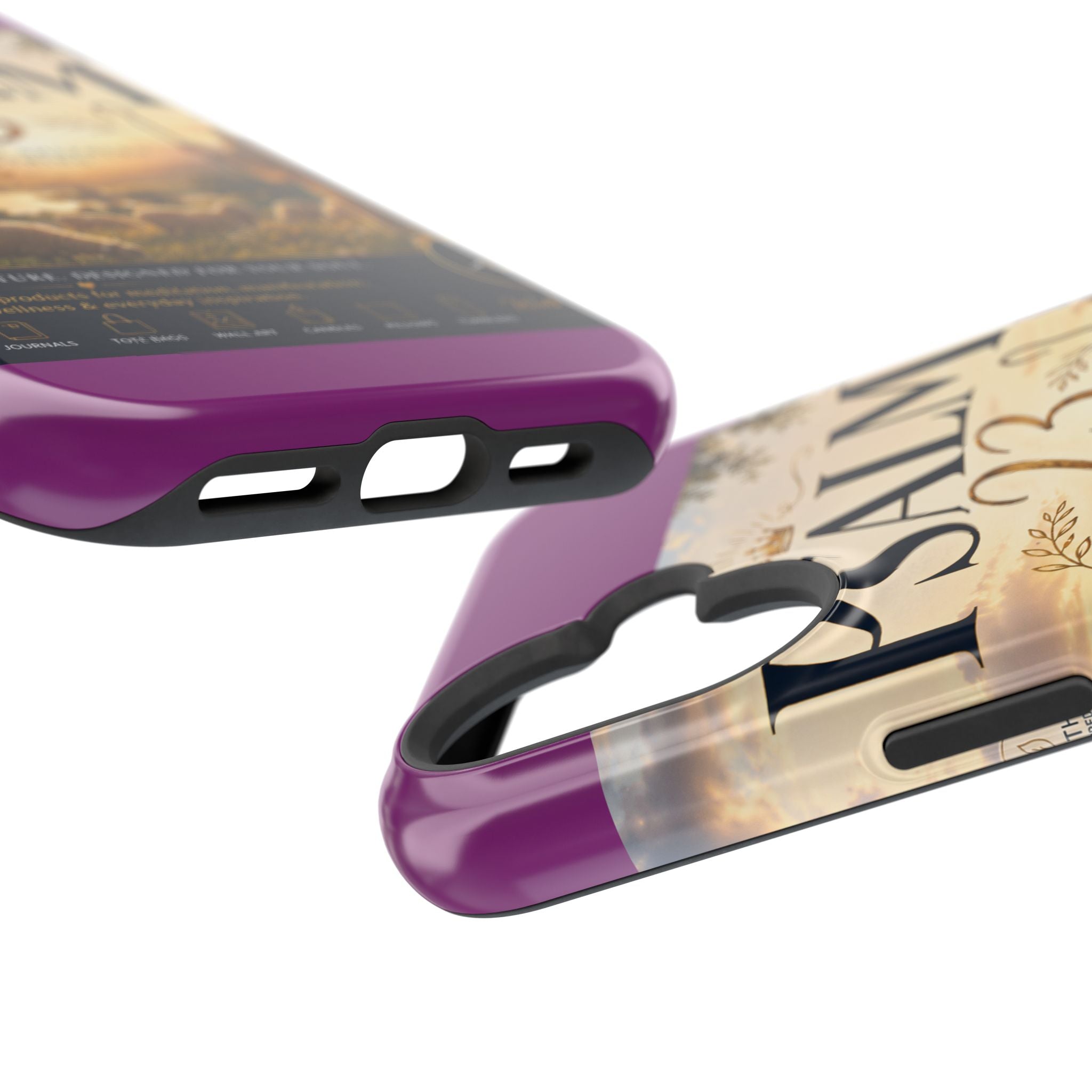 Psalm 23 Phone Case — Magnetic Impact-Resistant Christian iPhone Cover