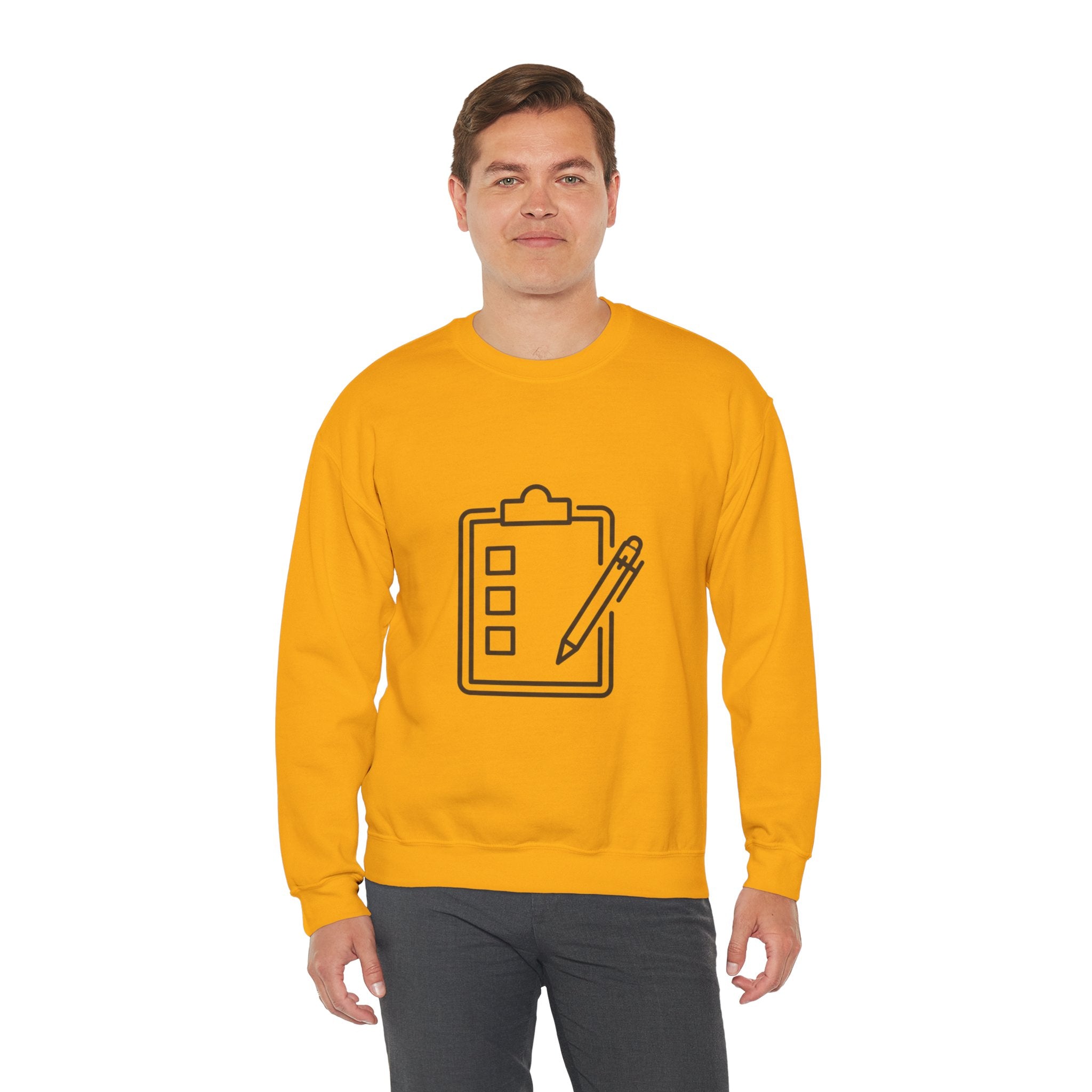 Checklist Crewneck Sweatshirt — Minimal Planner Icon Pullover