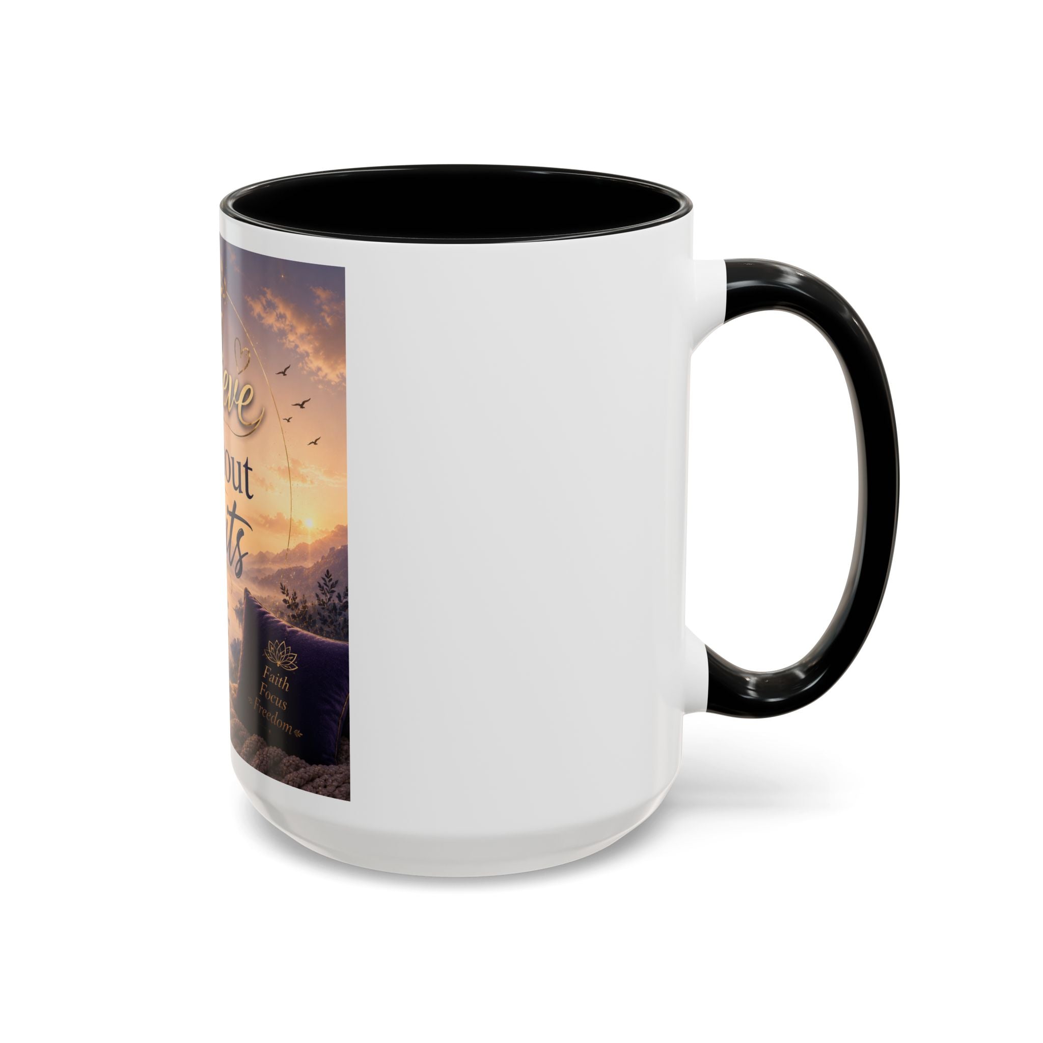 Believe Without Limits Inspirational Coffee Mug (11/15oz)