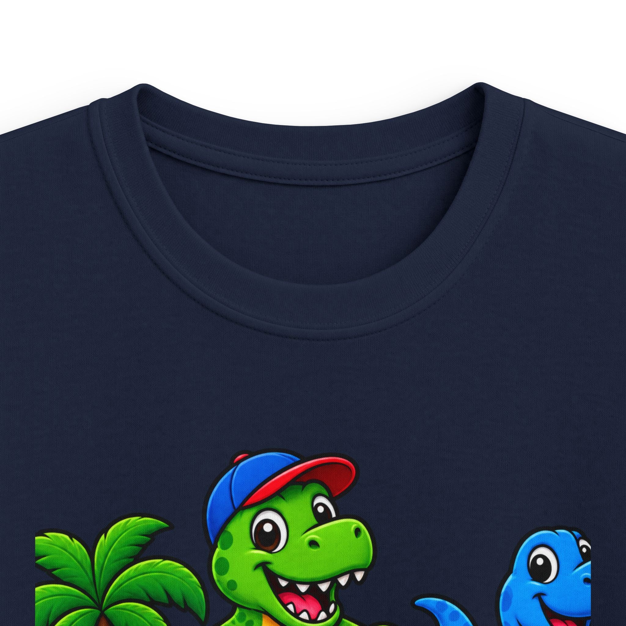 100 Days of School Kids Tee — Cute Dinosaur Celebration Shirt for Preschool & Elementary