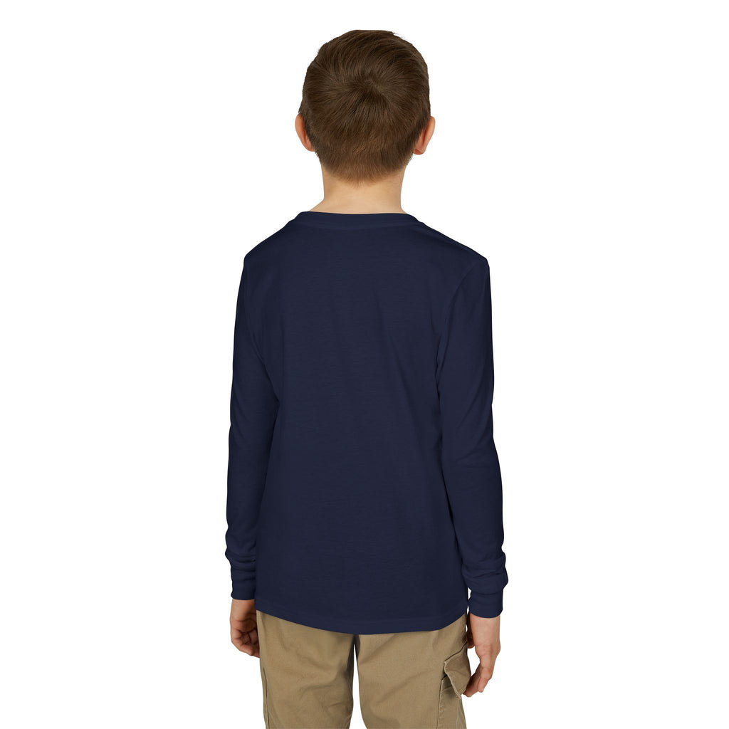 100 Days of School Youth Long Sleeve Tee – Colorful Graduation Mascots