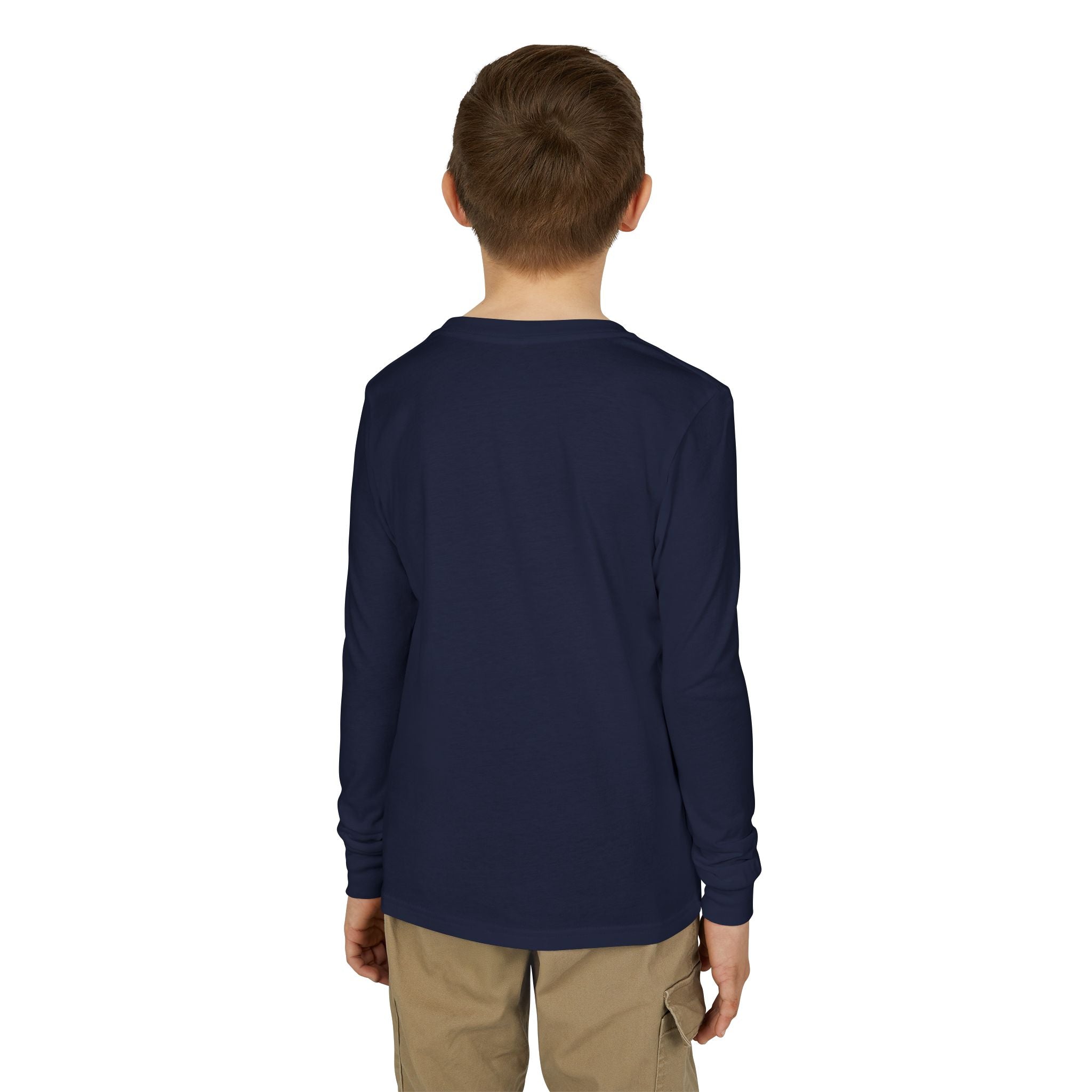 100 Days of School Youth Long Sleeve Tee – Colorful Graduation Mascots