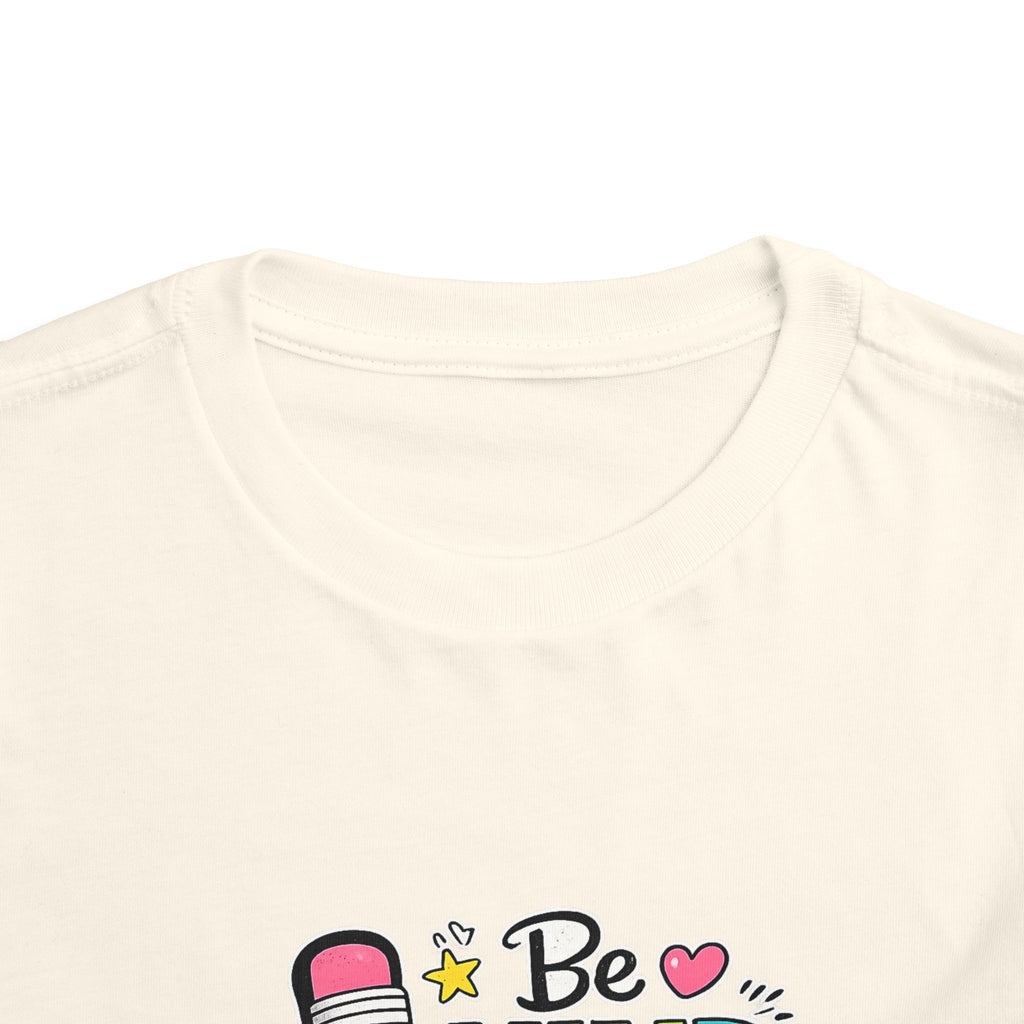 Be Kind Pencil Toddler Tee — "Be Kind, Be Brave, Be You" Inspirational Kids Shirt