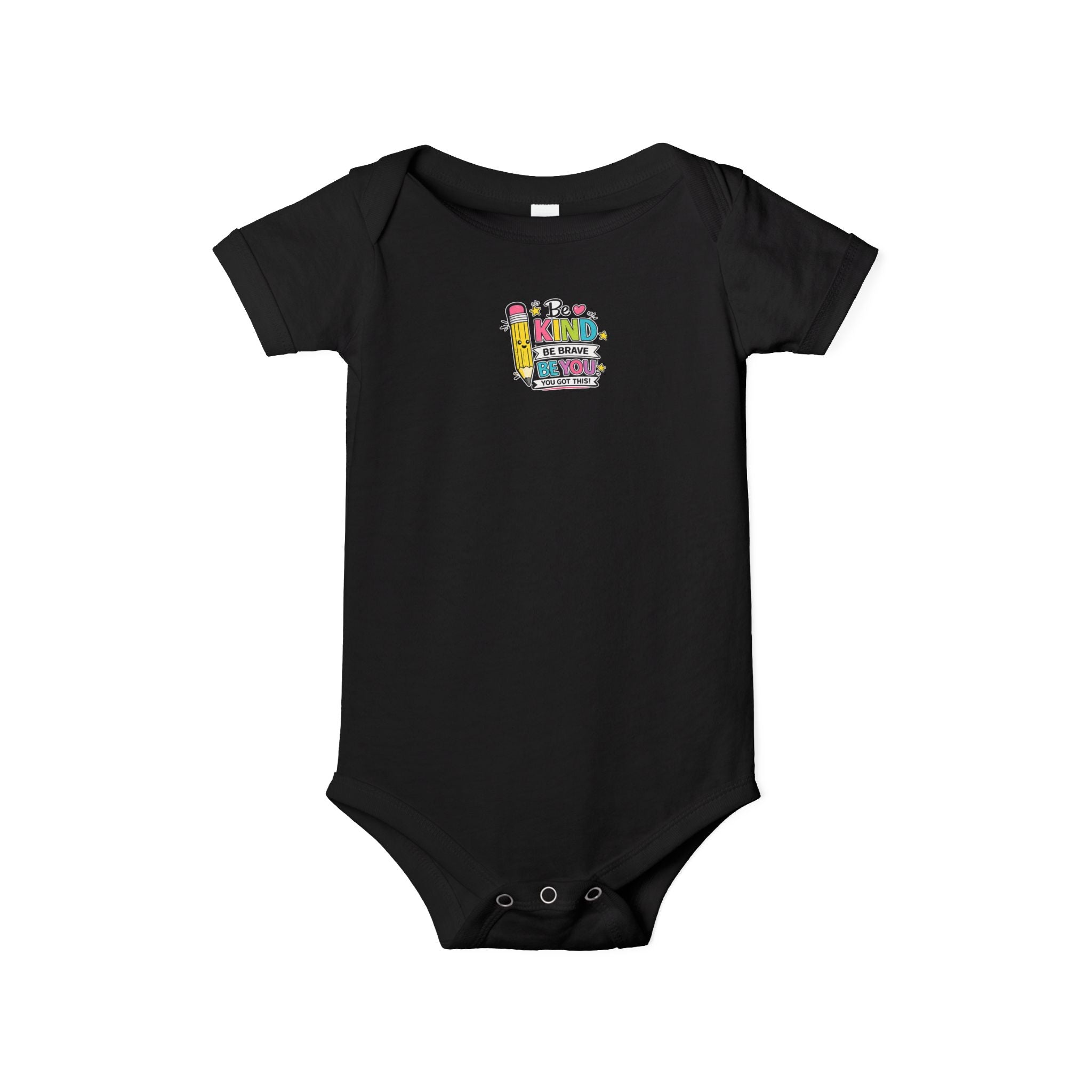 Infant Onesie - Colorful Stacked Books "Read to Me" Baby Bodysuit