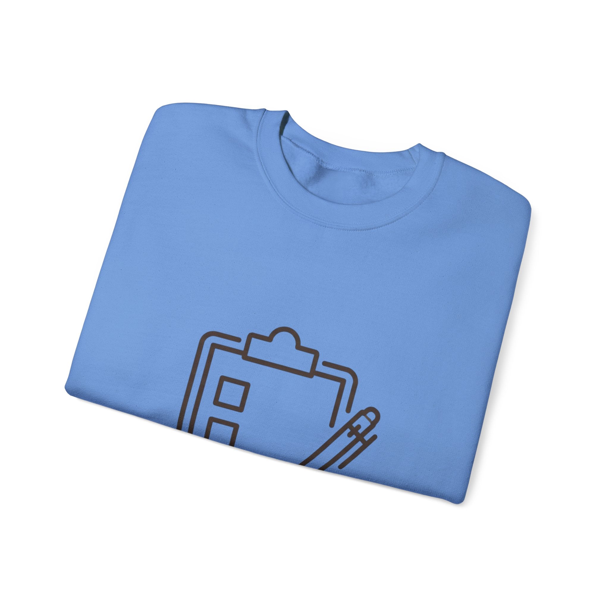 Checklist Crewneck Sweatshirt — Minimal Planner Icon Pullover