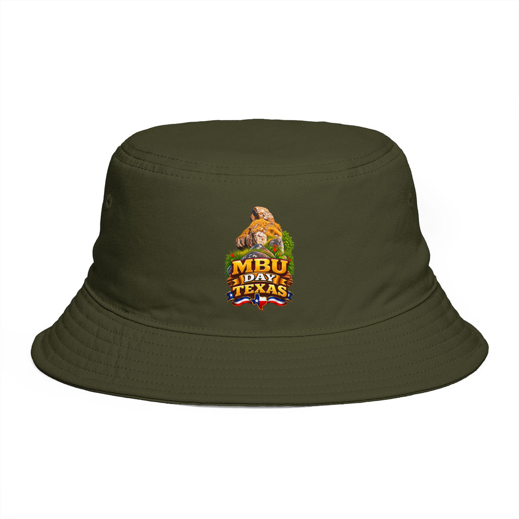 Texas BBQ Bucket Hat — 'Smokin' MBU Day' Graphic Sun Hat