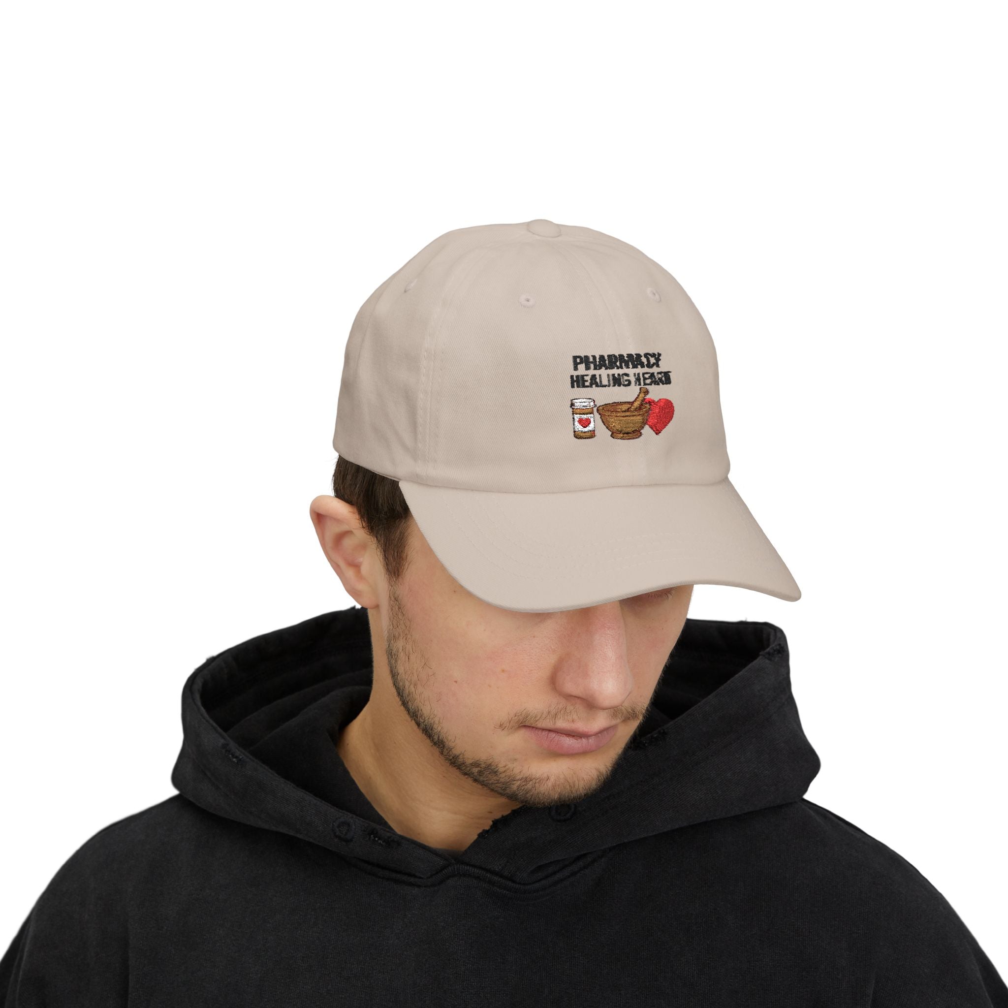 Pharmacy Healing Heart Dad Cap – Cute Pharmacist Gift Hat