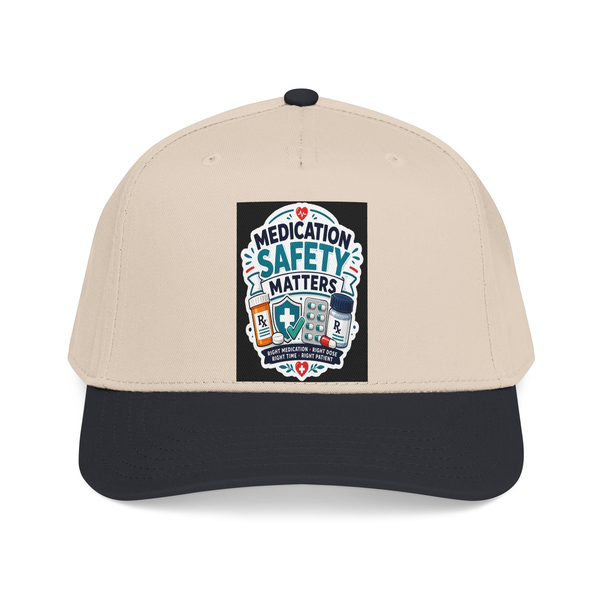 Medication Safety Matters Baseball Cap - Pharmacy & Nurse Awareness Hat