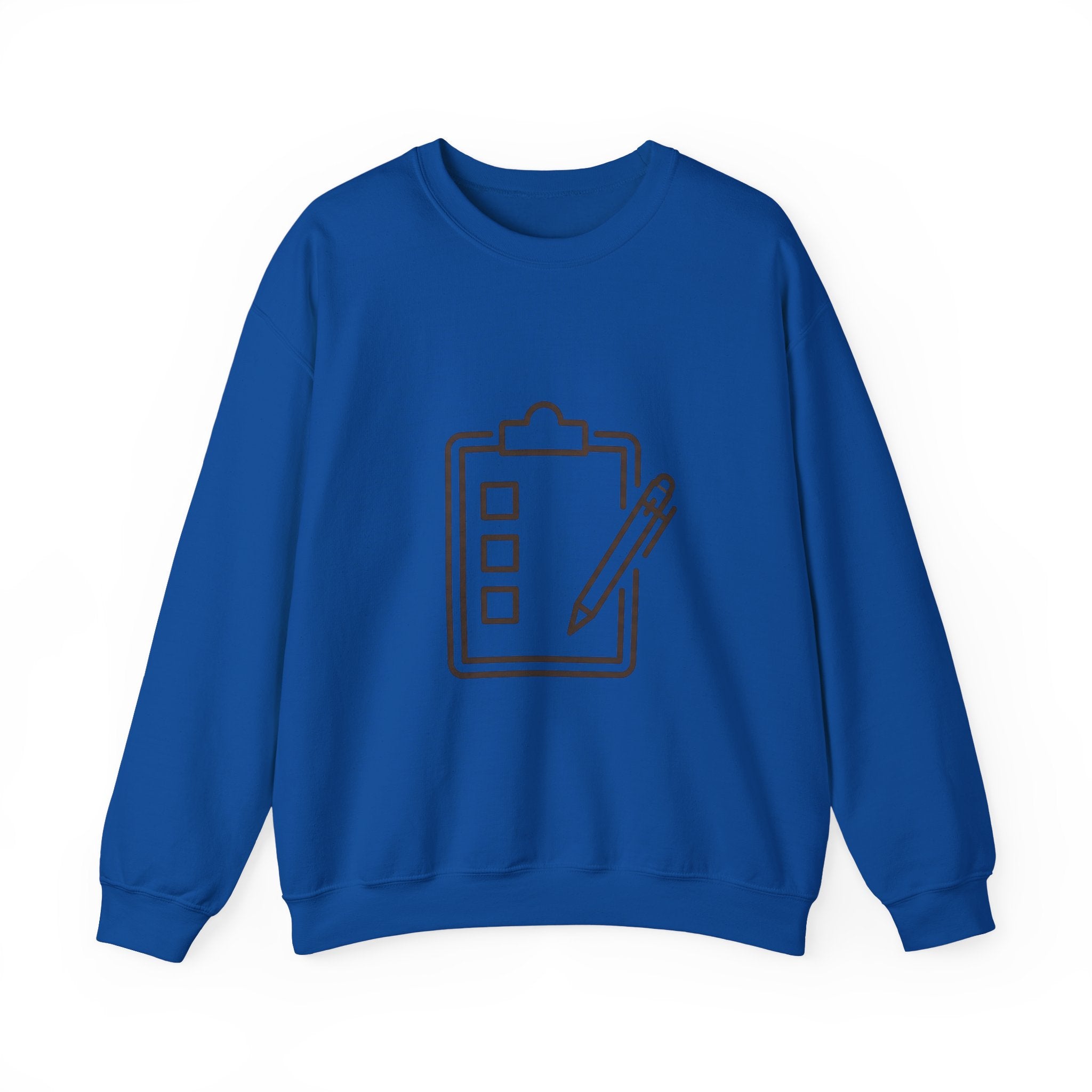 Checklist Crewneck Sweatshirt — Minimal Planner Icon Pullover
