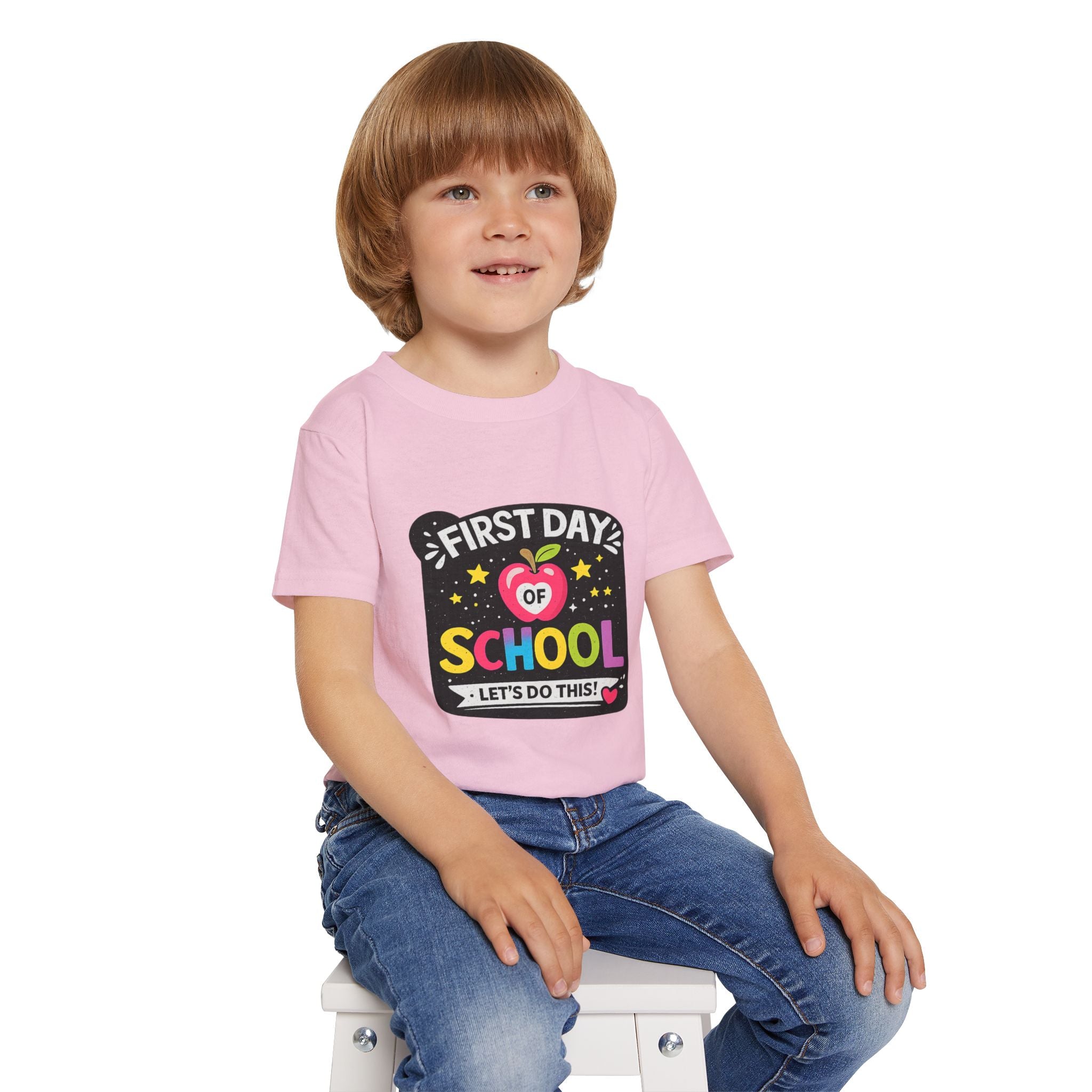 First Day of School Toddler T-Shirt — "Let's Do This!" Back-to-School Tee