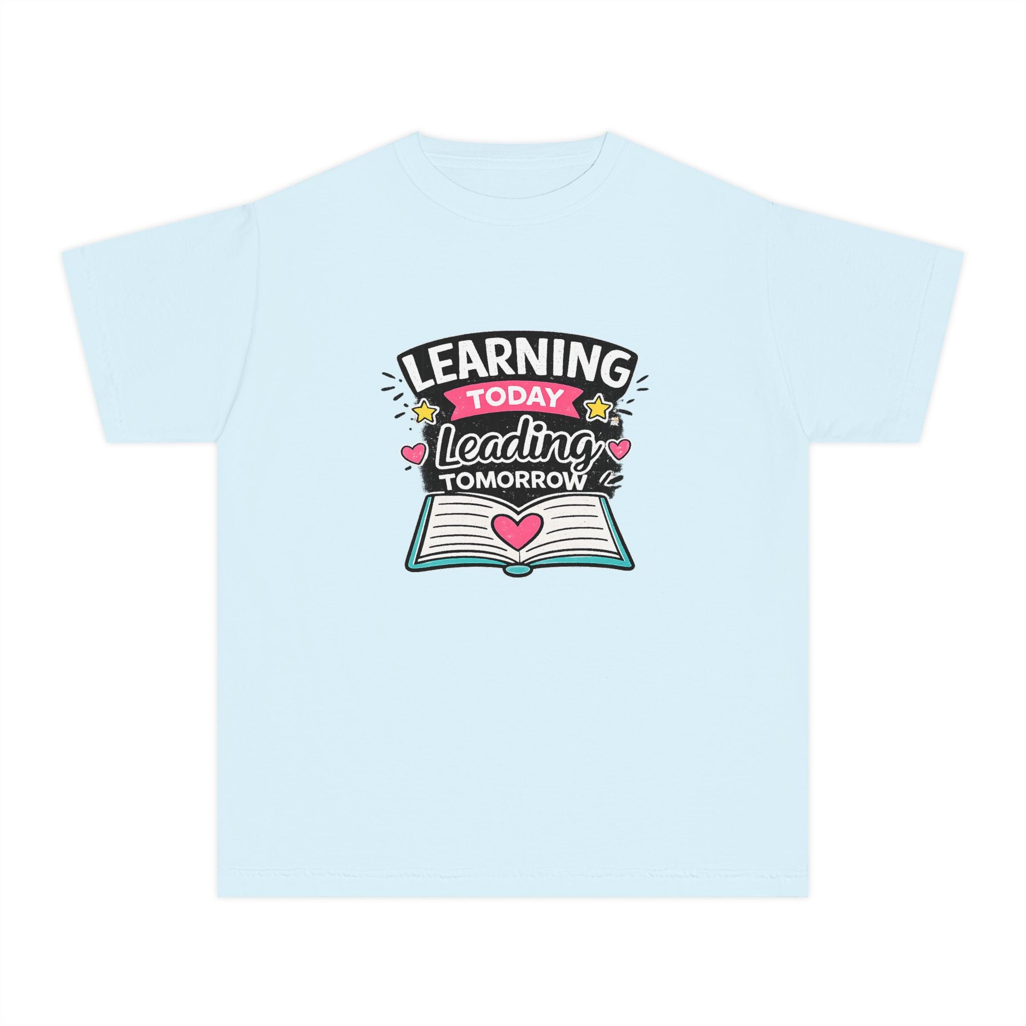 Youth T-Shirt — "Learning Today, Leading Tomorrow" School Shirt