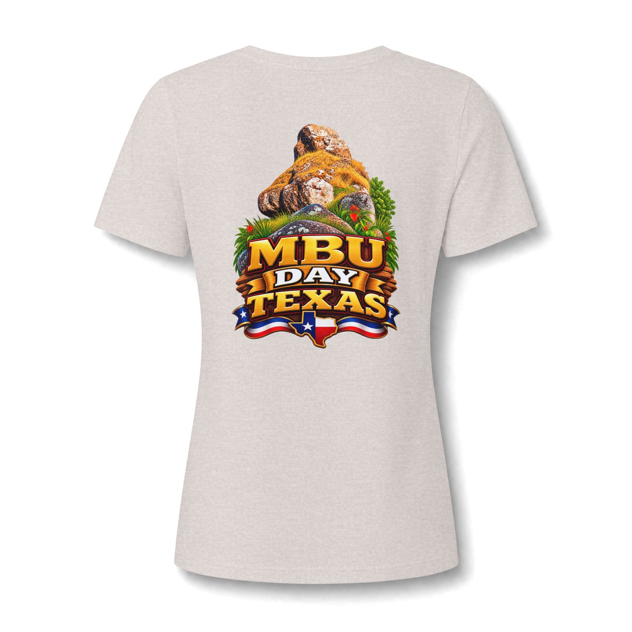 MBU Day Houston Women's V-Neck Tee – Lion Graphic Event Shirt