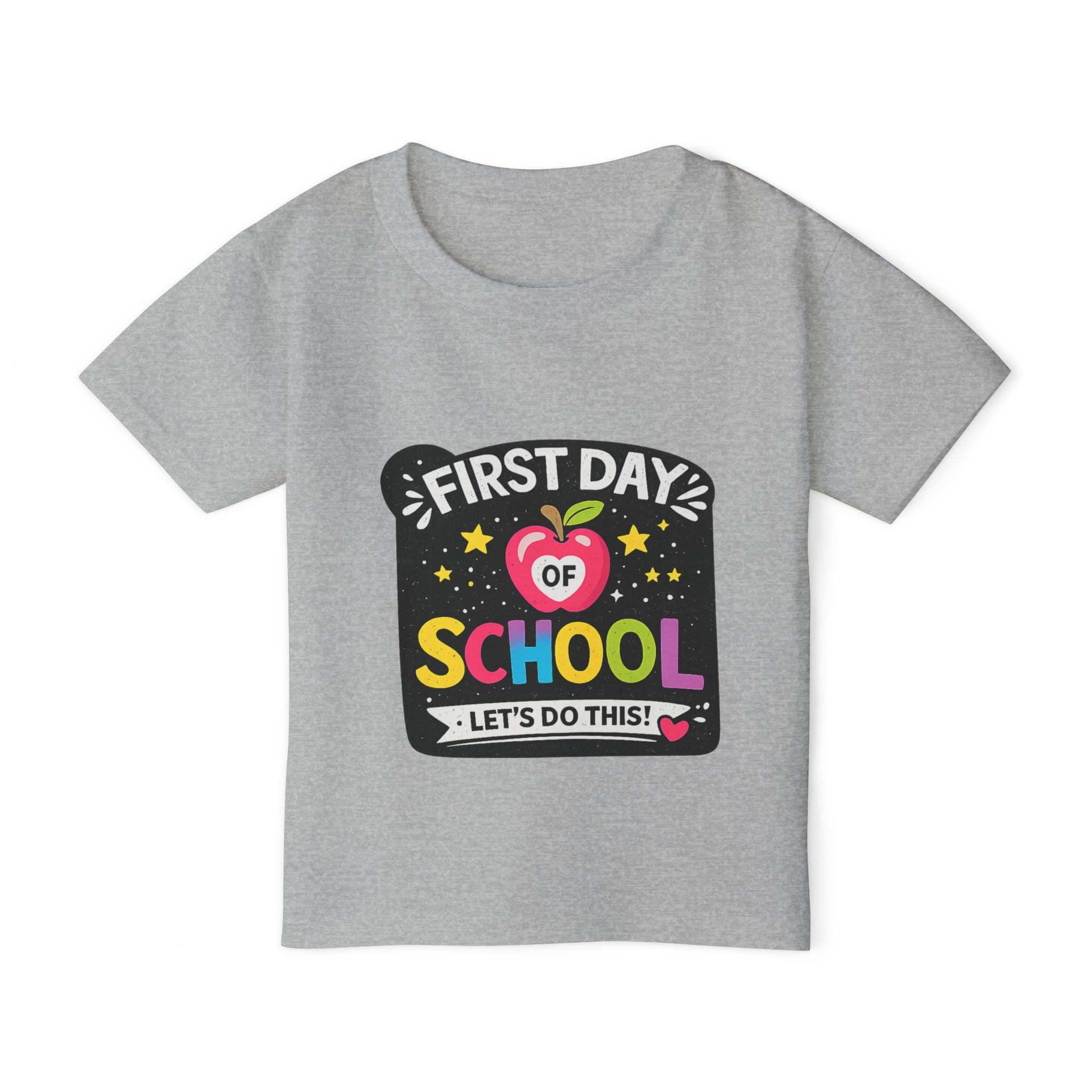 First Day of School Toddler T-Shirt — "Let's Do This!" Back-to-School Tee