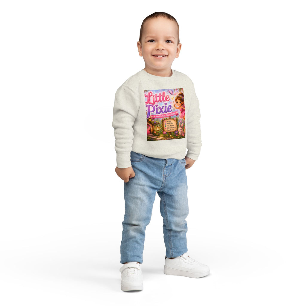 Little Pixie Toddler Sweatshirt - Cute Fairy Graphic Pullover for Kids