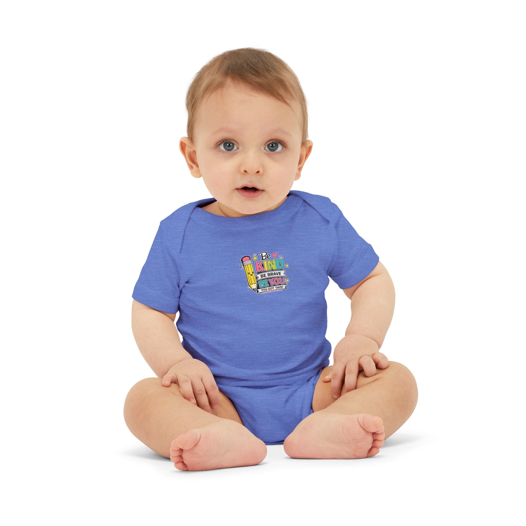 Infant Onesie - Colorful Stacked Books "Read to Me" Baby Bodysuit