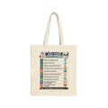 Tote Bag — "Ask Your Pharmacist" Medication Questions Guide Canvas Tote