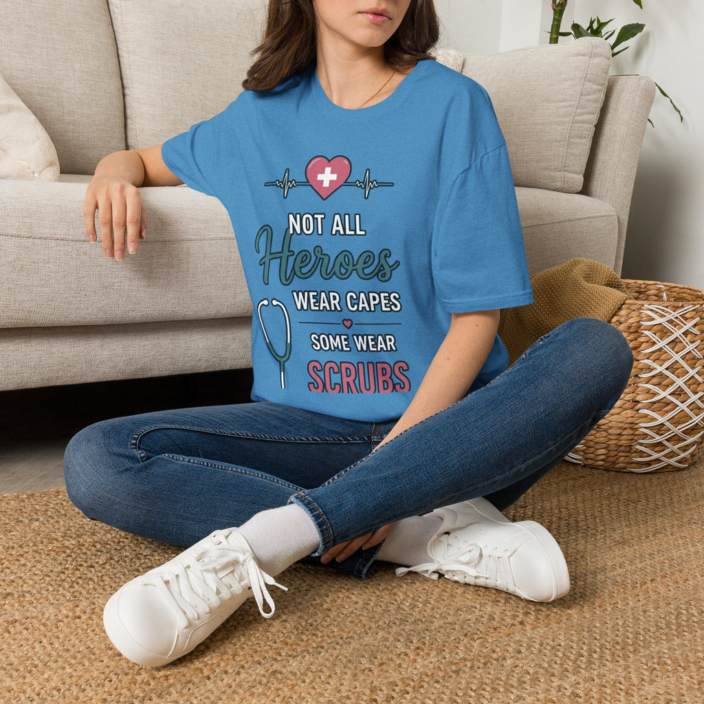 Nurse 'Not All Heroes Wear Capes' T-Shirt