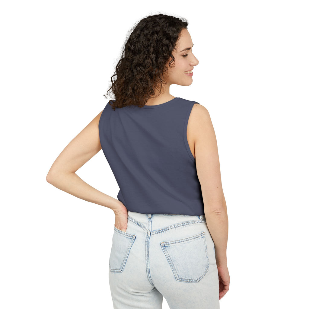 Trust the Universe Tank Top — Spiritual Lotus Graphic Vest