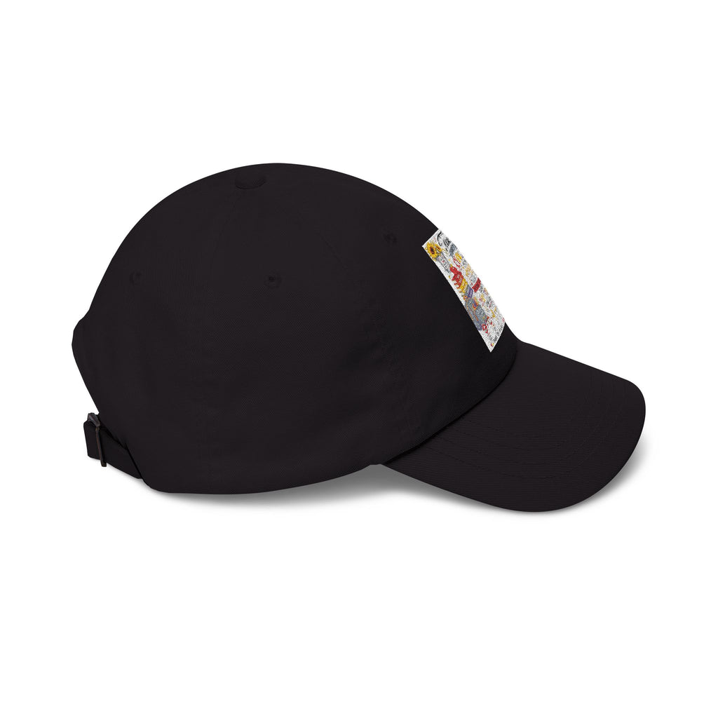 Dad Cap — Teacher Appreciation Collage Hat (Thank You, Best Teacher)