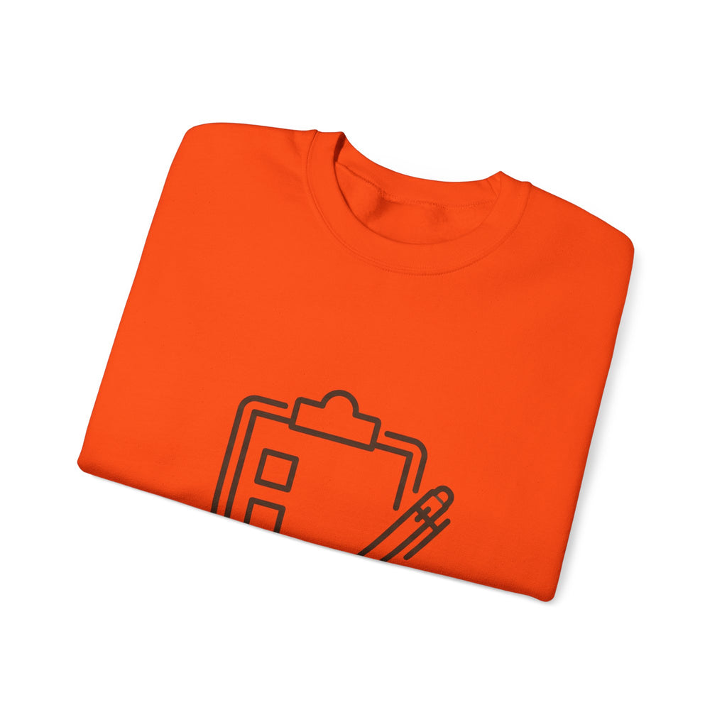 Checklist Crewneck Sweatshirt — Minimal Planner Icon Pullover