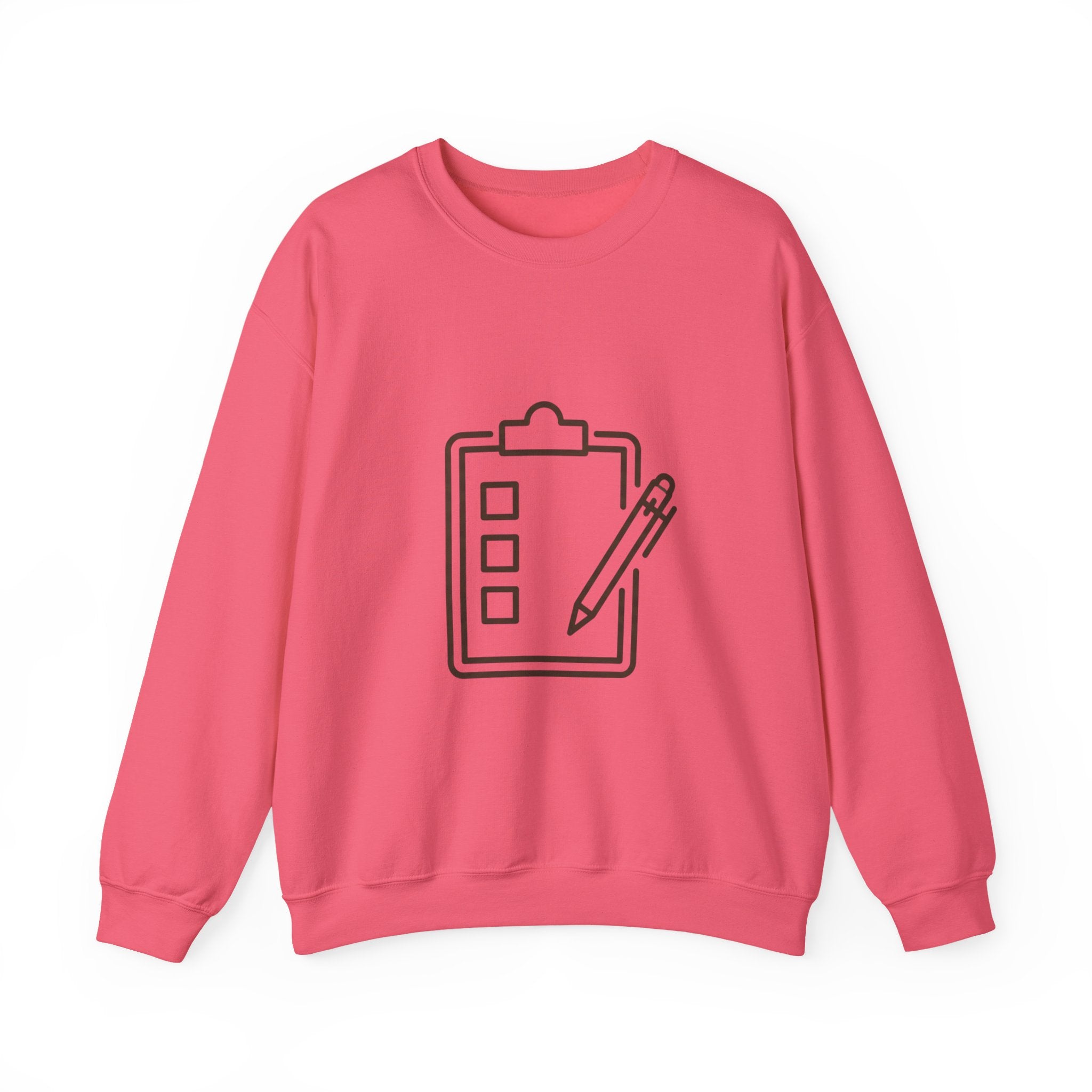 Checklist Crewneck Sweatshirt — Minimal Planner Icon Pullover
