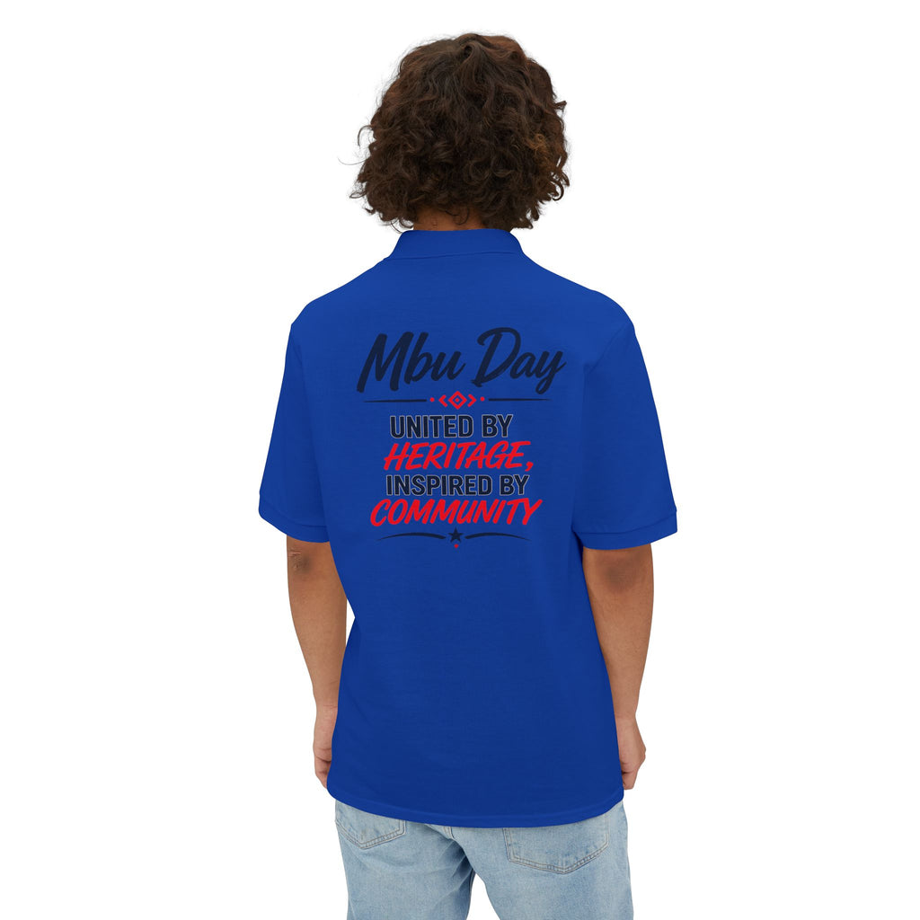 MBU Day Polo — 'United by Heritage, Inspired by Community' Men's Short-Sleeve Polo